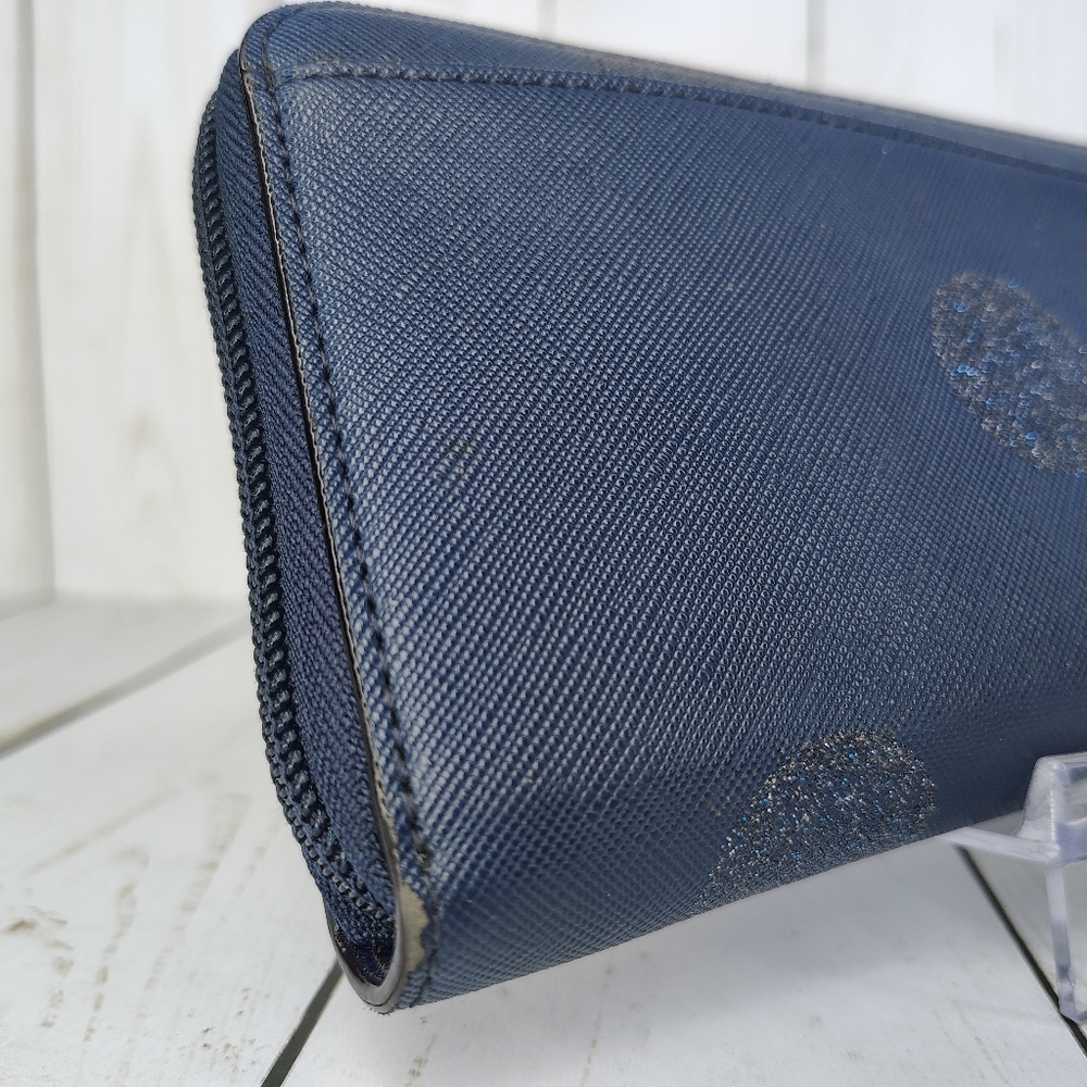 Kate Spade Haven Lane Neda Glitter Dot Zip Around Wallet - Picture 5 of 15